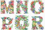 Floral Alphabet